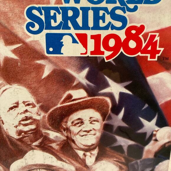 1984 MLB World Series Official Program 88 Pages Boarded and Bagged - Picture 6 of 7